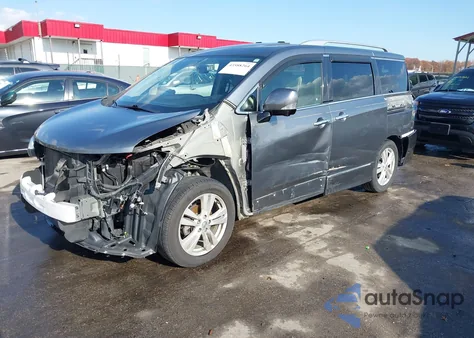 2015 Nissan Quest Platinum z USA, uszkodzony, nr VIN JN8AE2KP4F9125491
